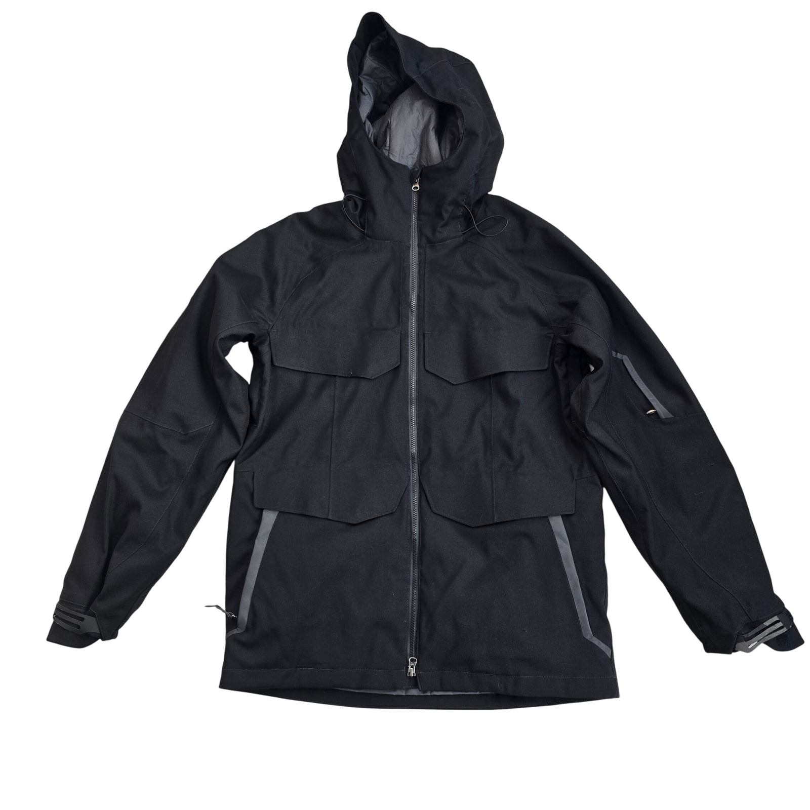 Bonfire Outerwear Beacon Tailored 20k/15k Black Snowboard Jacket - Men's Large